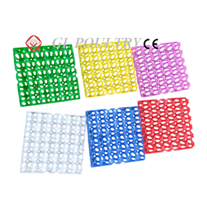 Plateau à œufs en plastique <span class=keywords><strong>de</strong></span> différentes couleurs pour le chargement des œufs, élevage <span class=keywords><strong>de</strong></span> poulets, équipements <span class=keywords><strong>de</strong></span> poulailler - Product Image 1