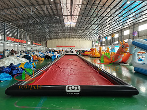 Verano inflable agua flotante gran equipo de surf al aire libre piscina de surf fija - Product Image 5