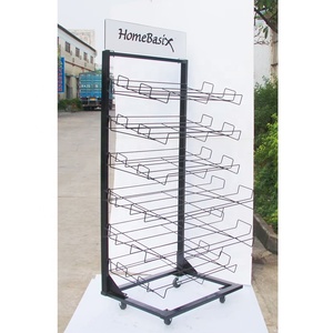 Espositore Personalizzato per Tappetini in Filo Metallico Verniciato a Polvere, Tappeti per <span class=keywords><strong>Auto</strong></span>, per <span class=keywords><strong>Negozi</strong></span> al Dettaglio - Product Image 5