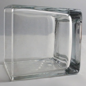 FENGJUN Luxury Customizable Glass <strong>Candle</strong> Jars Soy Wax Empty Square Container for Christmas and Valentine's Day - Product Image 4