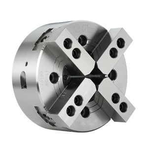 4 Челюсти пневматический токарный патрон 3 челюсти токарный патрон мощность цена для вертикального токарного станка - Product Image 4