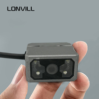 LONVILL 200GigE Vision, Lector de Códigos de Montaje Fijo con Transferencia de Datos Rápida de 1000 Mbps para Seguimiento de Líneas de Producción en Tiempo Real