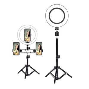 Venta al por mayor de fábrica, soporte de trípode de 50cm, soporte telescópico para cámara de teléfono móvil con 1/4 tornillos, anillo Universal, soporte para luz Selfie - Product Image 6
