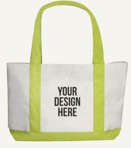 Wholesale Eco-Friendly Square Cotton Canvas Tote <b>Bag</b> with Heavy Duty Leather Handles for <b>Work</b> or Promotion - Product Image 5