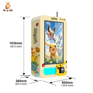 Distributeur automatique mural de cartes à collectionner SDK, écran tactile 32 pouces, distributeur de cartes Poké<span class=keywords><strong>mon</strong></span> avec lecteur de cartes - Product Image 4