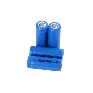 ICR 10280 电池 3.7 V 200 mAh 锂离子充电 ICR10280 电池 10280 可充电锂离子