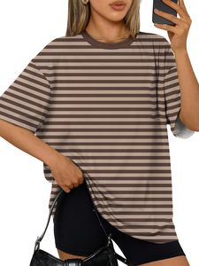 Camisetas de Algodón Casuales y Transpirables para Mujer, Más Vendidas, con Logotipo Personalizado y Serigrafía, Cuello en V, Manga Corta - Product Image 4