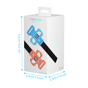 Brassard 2 en 1 pour <span class=keywords><strong>Nintendo</strong></span> <span class=keywords><strong>Switch</strong></span> Compatible Just <span class=keywords><strong>Dance</strong></span> Accessoires de <span class=keywords><strong>jeu</strong></span> de poignet ajustables Poignée Contrôleur Fitness Jeux de danse - Product Image 6