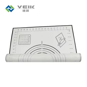 Tapis de pâtisserie en silicone antidérapant extra large, outils de pâtisserie et de cuisson avec mesures - Product Image 3