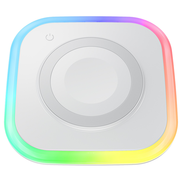 15W LED Lamp 3 in 1 Fast Charging Magnetic Wireless Charger for iPhone 12 13 14 15 16 Pro Max for Apple Watch 8 7 for Airpods