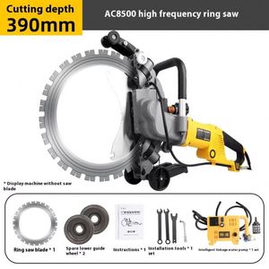 Scie à anneau électrique haute fréquence AC8500 220V pour la découpe de murs en béton - Product Image 2