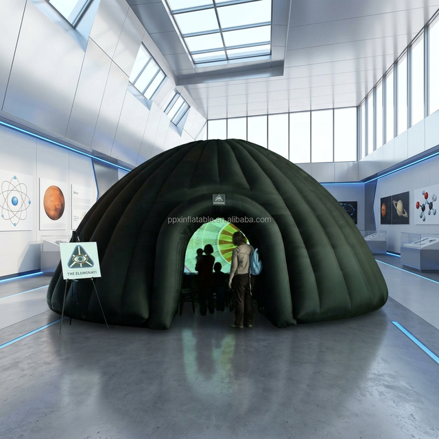 360 Fulldome Starlab Planetarium Mobile Portable Projection Cinema Screen  Igloo Black Inflatable Planetarium Tent for Education