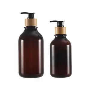 Bathroom Shampoo Shower Gel Soap Dispenser Bottle Refillable Empty Glossy Bottle Kitchen Soap Dispenser Bottle