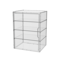 Les Monstres Jouet Affichage Action Figure Boîte Empilable Transparent Transparent Acrylique Anime FIGURINE Affichage Aveugle Boîte Cas Organisateur