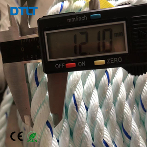 Corde en plastique PP de 6 mm, 8 mm, bleue, blanche, noire, 30 mm x 200 mètres, diamètre 5/16 po, 1200 pieds, corde de pêche en polypropylène PP, directement de l'usine - Product Image 4