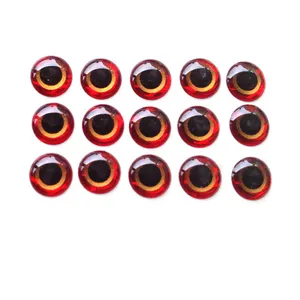 Tying-Sticker 100*Holographic Fishing Lure Eyes Artificial 3D-Fish