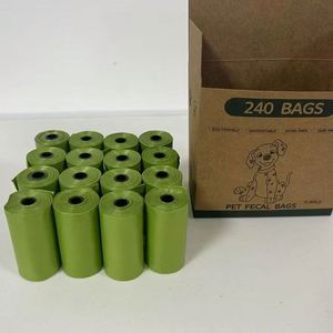 Sacs à déjections canines 100% biodégradables et compostables pour les sorties en plein air, fourniture directe d'usine, prix d'usine - Product Image 1