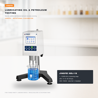 Viskometer Digital Rotasi Jingfei NDJ-1S 1-100000 MPas dengan Repeatabilitas 2% dan 4 Kecepatan, Alat Ukur Viskositas Laboratorium untuk Formulasi R&D