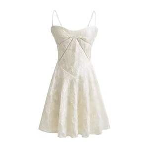 Elegante Vestido Casual de Verano con Cordones para Mujer, Estilo Línea A, para Graduación o Cumpleaños - Product Image 3