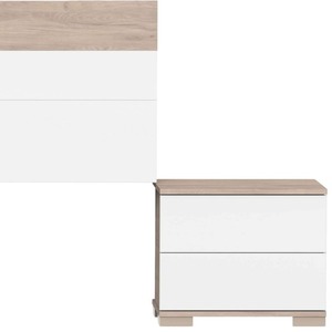 Nouvelle Arrivée Ensemble <span class=keywords><strong>de</strong></span> Meubles <span class=keywords><strong>de</strong></span> Chambre à Coucher en Bois <span class=keywords><strong>de</strong></span> Style Contemporain Moderne 4 Pièces avec Armoire à 2 Portes, Table <span class=keywords><strong>de</strong></span> Chevet, Commode et Tête <span class=keywords><strong>de</strong></span> <span class=keywords><strong>Lit</strong></span> - Product Image 4