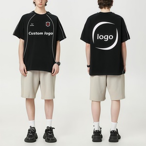 Camisetas de verano informales de manga corta para hombre, de algodón puro, con estampado de la serie Hell and Star NFC, de alta calidad y a la moda. - Product Image 5