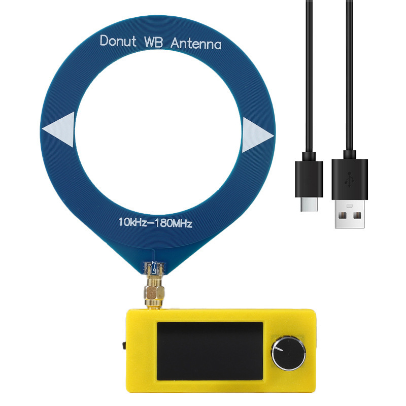 Yellow machine + donut antenna + usb