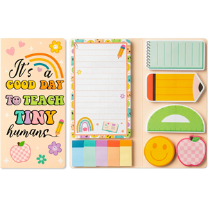 Promotional Office Supplies Customize Teacher Themed Sticky Note <strong>Pads</strong> Set Writable Index Tabs Memo <strong>Pads</strong> for Teachers - Product Image 6