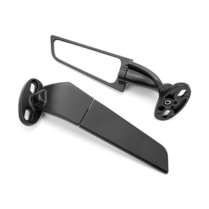 <span class=keywords><strong>Espejos</strong></span> <span class=keywords><strong>Retrovisores</strong></span> Deportivos Universales Ajustables para Motocicleta, de Aluminio CNC, con Alerón Frontal, Gran Venta - Product Image 6