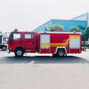 Camión de Bomberos ISUZU 4*2 con Tanque de Agua, Vehículo de Rescate de Emergencia Equipado con Monitor de Incendios para la Lucha Contra Incendios Urbanos - Product Image 4