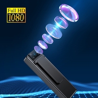 Caméra de vidéosurveillance portée par le corps, Clip arrière WIFI 1080P, caméra IP, vidéo numérique, son, Photo, enregistreur IR, nuit, Mini caméscope DV