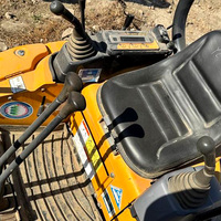 Mini-excavatrice Kubota U17 d'occasion, 1,7 tonne, excavatrice hydraulique sur chenilles, machine de construction compacte à vendre