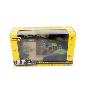 SJY-1661 Excavadora Eléctrica a Control Remoto de 12 Canales, Escala 1:18, Modelo Semi-Aleado, Juguete de Navidad para Niños, Uso Interior/Exterior - Product Image 6