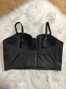 <span class=keywords><strong>Haut</strong></span> à fines bretelles ajusté avec anneau en acier et ceinture, en tissu mélangé, style corset <span class=keywords><strong>bustier</strong></span> pour femme - Product Image 5