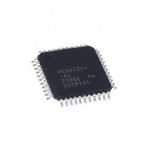 ชิป ATMEGA32U4-AU ไมโครคอนโทรลเลอร์ 8 บิต AVR หน่วยความจำแฟลช 16K USB TQFP-44 วงจรรวม BOM มีสินค้าในสต็อก - Product Image 1