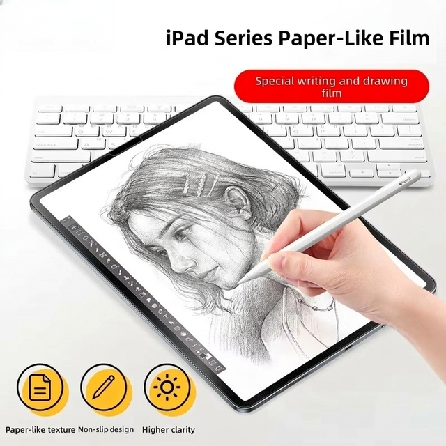 Paperfeel Screen Protective Film for Microsoft Surface Pro 11/10/9/8/X 13 Inch Detachable and Reusable Screen Protector
