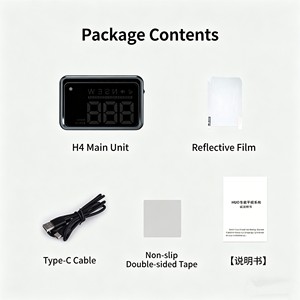 Vente <span class=keywords><strong>en</strong></span> gros d'écrans LED grand format H4 GPS montés sur tableau de bord, affichage tête haute, alarme de survitesse, mesure de vitesse par <span class=keywords><strong>satellite</strong></span>, HUD universel - Product Image 4