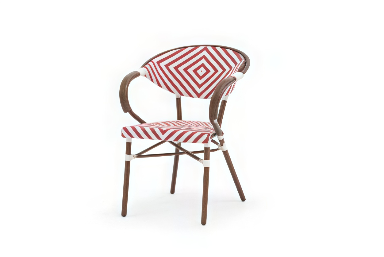 Chaise de salle à manger en maille textilène 56*59*82cm