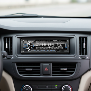 <span class=keywords><strong>Autoradio</strong></span> MP3 12V Mono Din avec Bluetooth, Connexion USB et Carte SD, 2 USB, Télécommande 7388 - Product Image 3