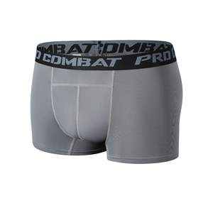 Wholesale Quick Dry <b>Compression</b> <b>Shorts</b> Black Color Basketball Football <b>Compression</b> <b>Shorts</b> <b>Men</b> - Product Image 1