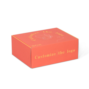 Geschenk Mailer Box Kunden spezifische Größe Logo <span class=keywords><strong>Text</strong></span> Farbe Produkt Box Karton Versand box für Kleidung Schuhe Waren - Product Image 4