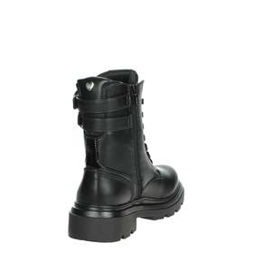 Botas de Combate para Niñas Asso, Color Negro, Talla 39, Suela Gruesa - Product Image 3