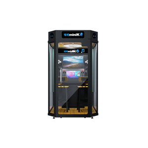 Mini distributeur automatique personnalisé, console de jeu simulateur de chant, cabine karaoké avec structure métallique, sans évaluation - Product Image 5
