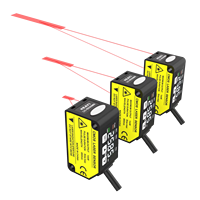 Sensor óptico versátil de alta precisión, láser multifuncional para Detección Avanzada de objetos, 1, 2, 2