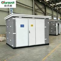 Transformateur de sous-station compact extérieur monté sur socle 11kV 415V 1000kVA IP54 Triphasé à enroulement en cuivre pour modernisation de réseau