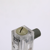 Rotamètre précis personnalisable Rotor Tube de verre Débitmètre d'air liquide pour le traitement de l'eau