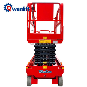 Nouvelle plateforme élévatrice électrique pliable pour échafaudage, plateforme élévatrice électrique de 6 mètres, plateforme élévatrice pour fauteuil <span class=keywords><strong>roulant</strong></span> - Product Image 5