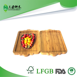 Bamboo dining <b>tray</b>, hotel beverage <b>tray</b>, multi-functional dining <b>tray</b>, bamboo and wood <b>tea</b> <b>tray</b>, solid wood <b>tray</b>, custom-made - Product Image 5