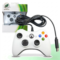 Manette de jeu à bas prix pour PC, pour XBOX, double vibration, manette de jeu USB, joystick pour ordinateur portable Windows, Steam, cadeau de Noël