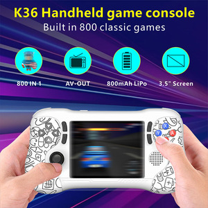 Console di Gioco Portatile Retrò con Schermo HD <span class=keywords><strong>a</strong></span> Colori da 3,5 Pollici, per Uno o Due Giocatori, Connessione TV - Product Image 4