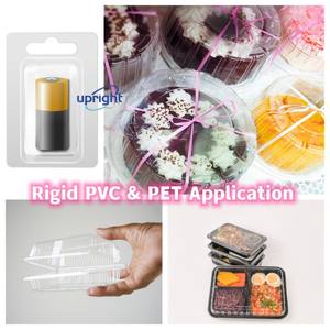 Rotoli di pellicola di plastica in PVC da 0.1mm per uso alimentare rigida trasparente per imballaggio impermeabile - Product Image 6